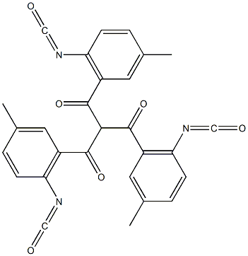 Tris(3-methyl-6-isocyanatobenzoyl)methane