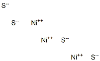 Trinickel tetrasulfide Structure