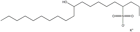 10-Hydroxyicosane-4-sulfonic acid potassium salt