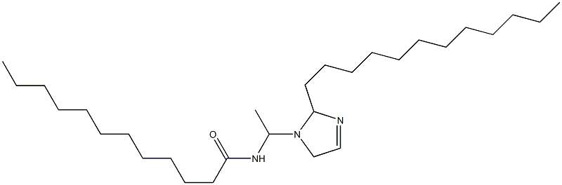 1-(1-Lauroylaminoethyl)-2-dodecyl-3-imidazoline Structure