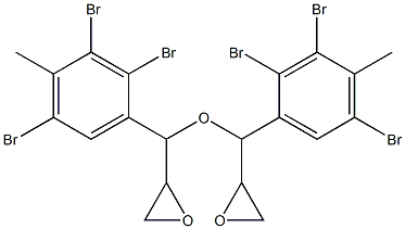2,3,5-Tribromo-4-methylphenylglycidyl ether,,结构式