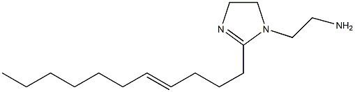 1-(2-Aminoethyl)-2-(4-undecenyl)-2-imidazoline Structure