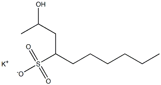 2-Hydroxydecane-4-sulfonic acid potassium salt