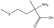 2-Amino-2-methyl-4-(methylthio)butanoic acid Struktur