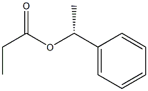 プロピオン酸(R)-α-メチルベンジル 化学構造式