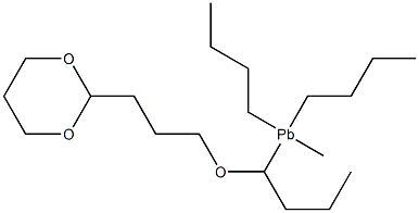 [3-(1,3-Dioxan-2-yl)propyloxy]methyltributylplumbane|