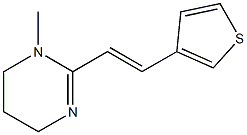 1-Methyl-2-[2-(3-thienyl)vinyl]-1,4,5,6-tetrahydropyrimidine