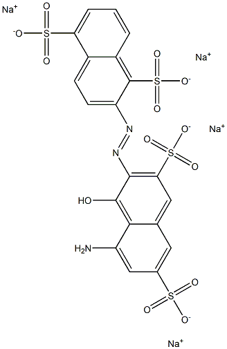 8'-Amino-1'-hydroxy-[2,2'-azobisnaphthalene]-1,3',5,6'-tetrasulfonic acid tetrasodium salt