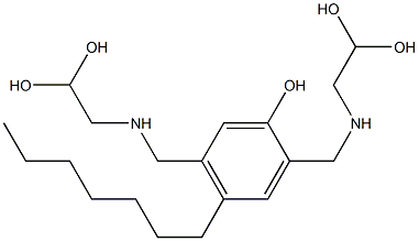 2,5-Bis[[(2,2-dihydroxyethyl)amino]methyl]-4-heptylphenol
