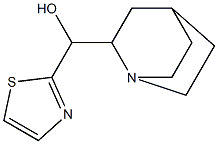 (Quinuclidin-2-yl)(2-thiazolyl)methanol Structure