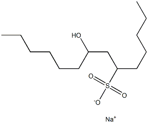 8-Hydroxytetradecane-6-sulfonic acid sodium salt|