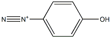 4-Hydroxybenzene-1-diazonium 结构式