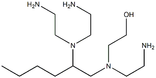 2-[N-(2-Aminoethyl)-N-[2-[bis(2-aminoethyl)amino]hexyl]amino]ethanol 结构式