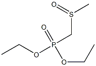 Methylsulfinylmethylphosphonic acid diethyl ester,,结构式