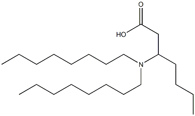 3-(Dioctylamino)heptanoic acid