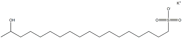 17-Hydroxyoctadecane-1-sulfonic acid potassium salt|