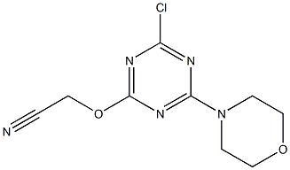 2-Cyanomethoxy-4-chloro-6-morpholino-1,3,5-triazine