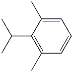 1-Isopropyl-2,6-dimethylbenzene 结构式