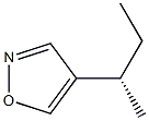 (+)-4-[(S)-sec-ブチル]イソオキサゾール 化学構造式