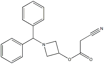 Cyanoacetic acid 1-(diphenylmethyl)azetidin-3-yl ester|