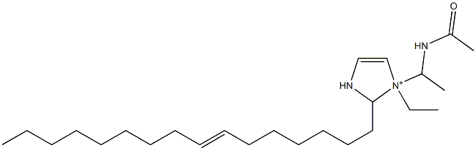 1-[1-(Acetylamino)ethyl]-1-ethyl-2-(7-hexadecenyl)-4-imidazoline-1-ium|