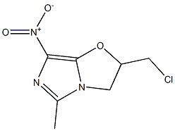 5-Methyl-2,3-dihydro-2-(chloromethyl)-7-nitroimidazo[5,1-b]oxazole