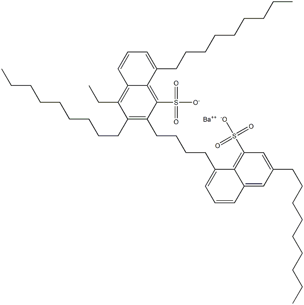 Bis(3,8-dinonyl-1-naphthalenesulfonic acid)barium salt