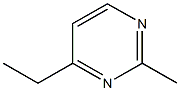 2-Methyl-4-ethylpyrimidine Struktur