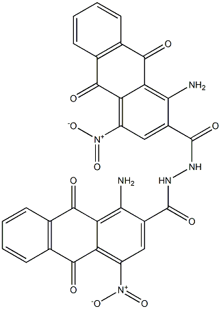 1-Amino-4-nitro-N-(1-amino-4-nitro-2-anthraquinonylcarbonylamino)-9,10-dihydro-9,10-dioxoanthracene-2-carboxamide