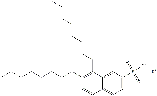 7,8-Dioctyl-2-naphthalenesulfonic acid potassium salt|