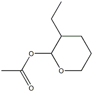 2-Acetyloxy-3-ethyltetrahydro-2H-pyran|