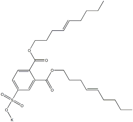 4-(Potassiosulfo)phthalic acid di(4-nonenyl) ester