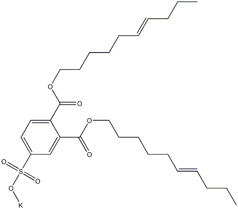 4-(Potassiosulfo)phthalic acid di(6-decenyl) ester