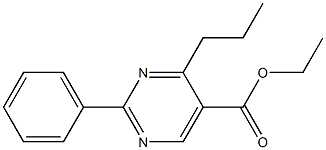 2-Phenyl-4-propylpyrimidine-5-carboxylic acid ethyl ester|