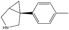 (1S)-1-(p-Tolyl)-3-azabicyclo[3.1.0]hexane Structure