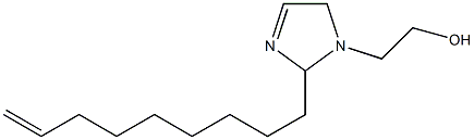 1-(2-ヒドロキシエチル)-2-(8-ノネニル)-3-イミダゾリン 化学構造式