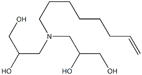3,3'-(7-Octenylimino)bis(propane-1,2-diol)|