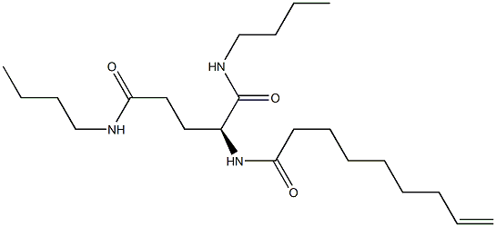 N2-(8-Nonenoyl)-N1,N5-dibutylglutaminamide Structure