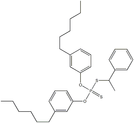 Dithiophosphoric acid O,O-bis(3-hexylphenyl)S-(1-phenylethyl) ester