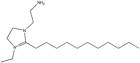 1-(2-Aminoethyl)-3-ethyl-4,5-dihydro-2-undecyl-1H-imidazol-3-ium