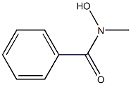 N-Methylbenzenecarbohydroxamic acid Struktur