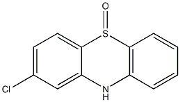 2-Chloro-10H-phenothiazine 5-oxide 结构式