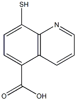 8-Mercaptoquinoline-5-carboxylic acid Structure