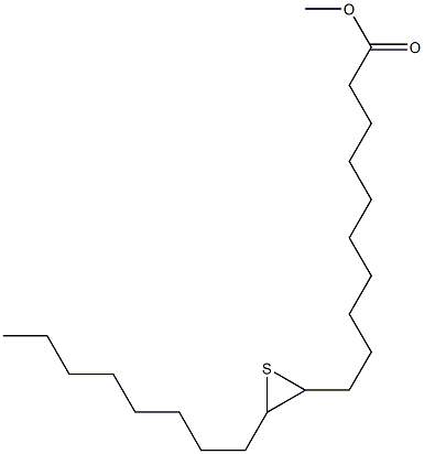 11,12-Epithioicosanoic acid methyl ester Structure