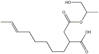  3-(6-Octenyl)succinic acid hydrogen 1-(2-hydroxy-1-methylethyl) ester