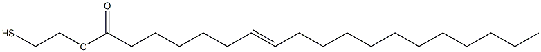 7-Nonadecenoic acid 2-mercaptoethyl ester Struktur