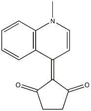 1,4-Dihydro-1-methyl-4-(2,5-dioxocyclopentylidene)quinoline