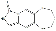 5,6-[1,3-Propanediylbis(oxy)]benzofurazane 1-oxide Structure