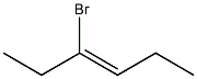 (Z)-3-Bromo-3-hexene Structure