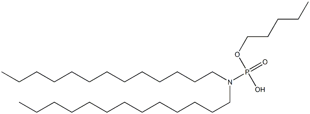  N,N-Ditridecylamidophosphoric acid hydrogen pentyl ester